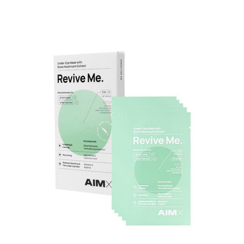 Eye mask with hyaluron "Revive Me" 5 pcs (box) - Perfum Elite